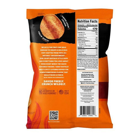 Wilde Snacks, Buffalo Chicken Style Chips, 4 Oz (Case Of 12) Wilde Snacks