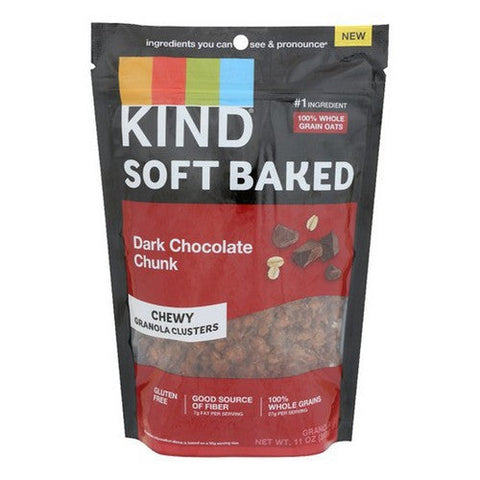 Kind, Soft Baked Granola Dark Chocolate Chunck, 11 Oz (Case Of 5) Kind