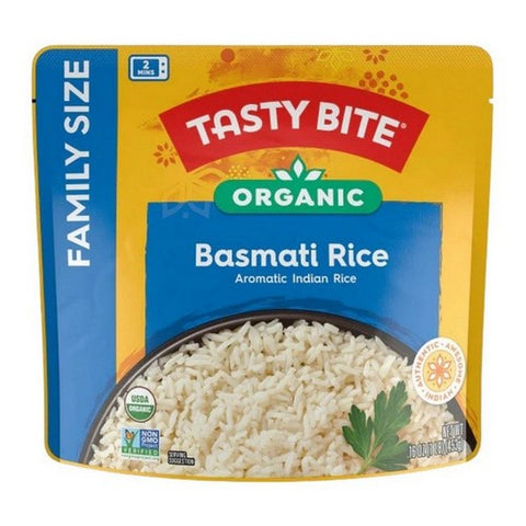 Tasty Bite, Rice Basmati Family Size 6, 16 Oz (Case Of 6) Tasty Bite