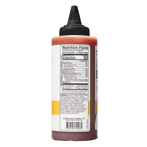 Kinders, Honey BBQ Sauce, 15.5 Oz (Case Of 6) Kinders