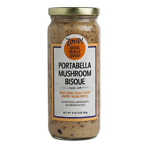 Zoup Good Really, Portabella Mushroom Bisque, 16 Oz (Case Of 6) Zoup Good Really