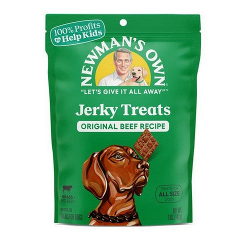Newman's Own, Jerky Treat Beef Dog, 5 Oz(Case Of 6) Newman's Own