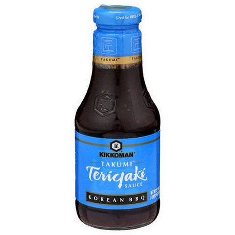 Kikkoman, Takumi Teriyaki Korean BBQ Sauce, 21.25 Oz(Case Of 6) Kikkoman