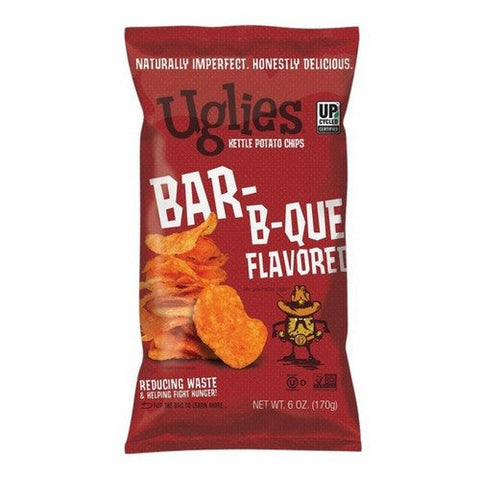 Uglies, Kettle Barbecue Potato Chips, 6 Oz(Case Of 12) Uglies