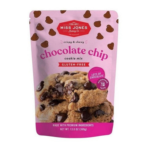 Miss Jones Baking Co, Organic Chocolate Chip Cookie Mix, 13 Oz(Case Of 6) Miss Jones Baking Co