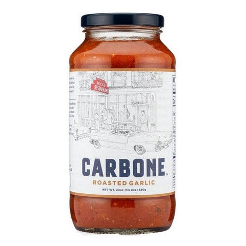 Carbone, Roasted Garlic Pasta Sauce, 24 Oz(Case Of 6) Carbone