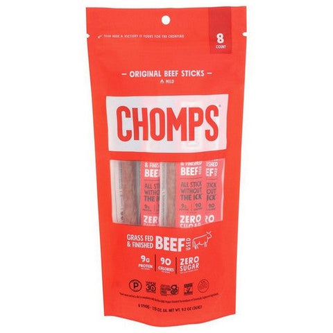 Chomps, Original Beef Pouch, 9.2 Oz(Case Of 8) Chomps