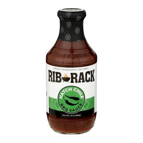 Rib Rack, BBQ Sauce Hatch Chile, 19 Oz(Case Of 6) Rib Rack