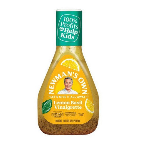 Newman's Own, Lemon Basil Italian Dressing, 16 Oz(Case Of 6) Newman's Own
