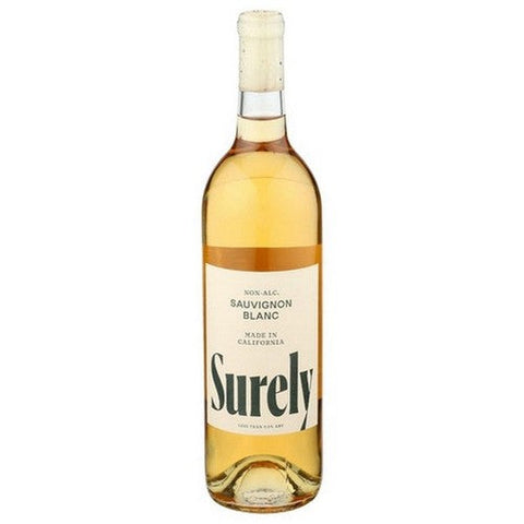 Surely, Non Alcoholic Sauvignon Blanc Wine, 750 ML(Case Of 12) Surely