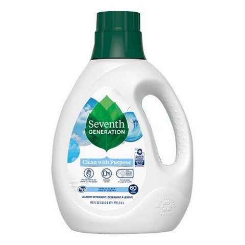 Seventh Generation, Liquid Laundry Detergent Free And Clear, 90 Oz(Case Of 4) Seventh Generation