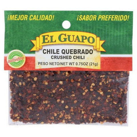 El Guapo, Crushed Chili, 0.75 Oz(Case Of 12) El Guapo