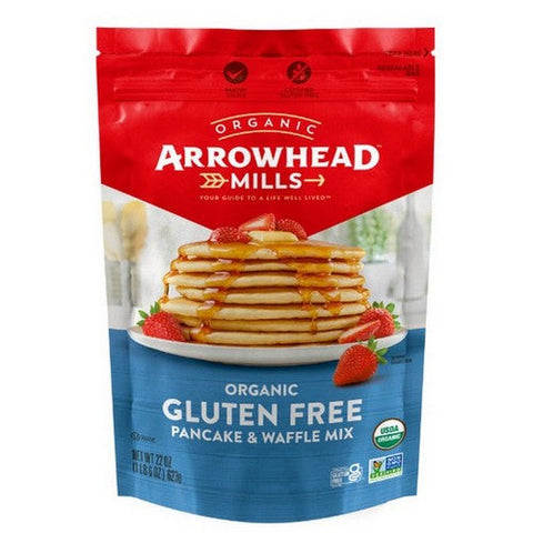 Arrowhead Mills, Organi Pancake And Waffle Mix Gluten Free, 22 Oz(Case Of 6) Arrowhead Mills