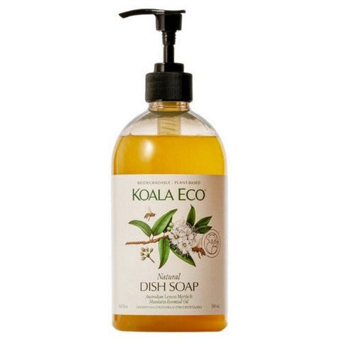 Koala Eco, Natural Dish Soap Liquid Lemon Myrtle And Mandarin, 16.9 Oz(Case Of 6) Koala Eco