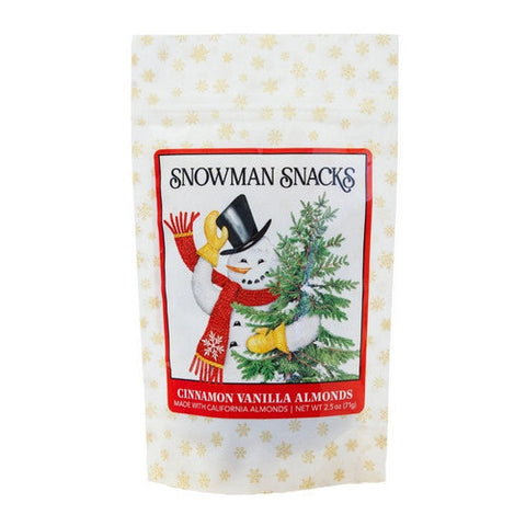 Maisie Janes, Snowman Cinnamon Vanilla Almonds, 2.5 Oz(Case Of 12) Maisie Janes