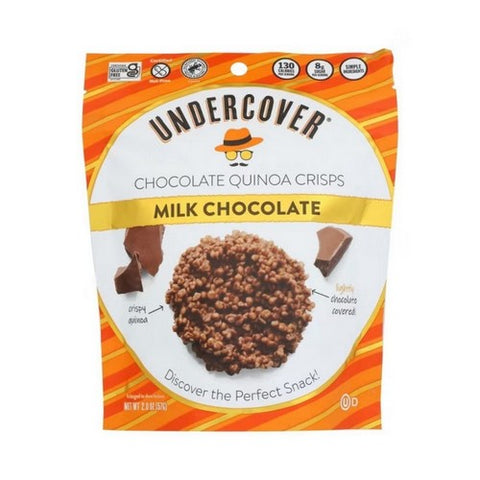 Undercover Quinoa, Quinoa Milk Chocolate, 2 Oz (Case Of 12) Undercover Quinoa