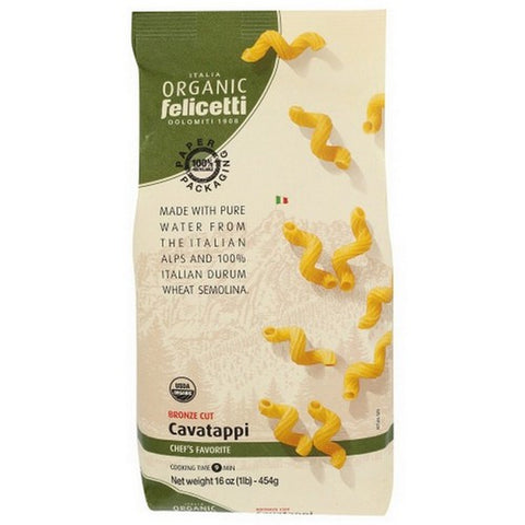 Felicetti, Organic Cavatappi Pasta, 16.01 Oz (Case Of 12) Felicetti