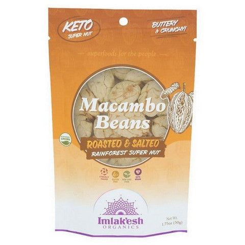 Imlakesh Organics, Macambo Beans Roasted And Salted, 1.75 Oz (Case Of 8) Imlakesh Organics