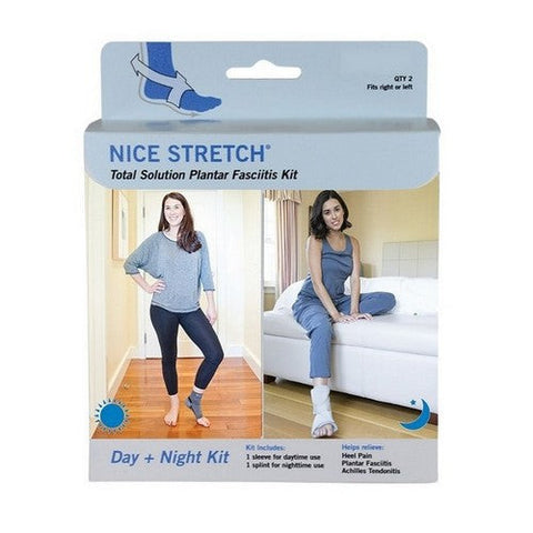 Brownmed, Plantar Fasciitis Support Kit Nice Stretch Total Solution Plantar Fasciitis Relief Kit Small / Mediu, 1 Count Brownmed