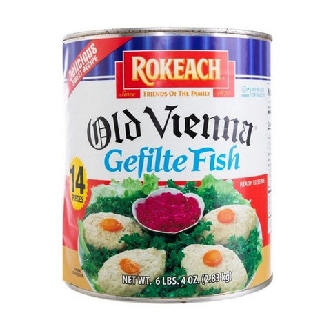 Rokeach, Old Vienna Gefilte Fish, 6.25 Lbs(Case Of 6) Rokeach