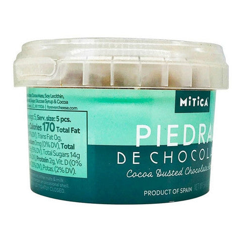 Mitica, Piedras De Chocolate Minitub, 5.6 Oz(Case Of 12) Mitica