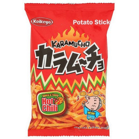 Koikeya, Sticks Karamucho Chili, 1.4 Oz(Case Of 24) Koikeya