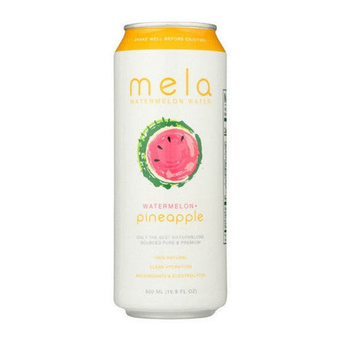 Mela, Watermelon Pineapple Juice, 16.9 Oz(Case Of 12) Mela