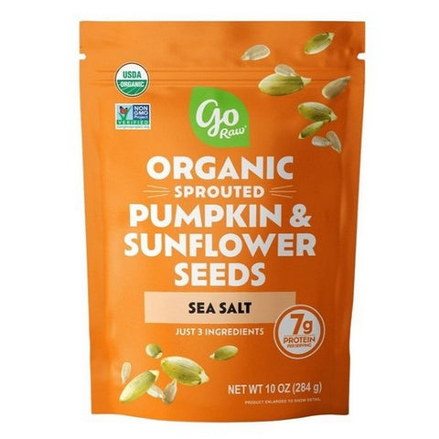 Go Raw, Sprouted Sunflower Pumpkin S Organic, 10 Oz(Case Of 6) Go Raw