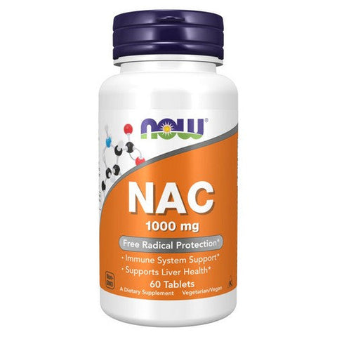 Now Foods, N-Acetyl-Cysteine, 1000 Mg, 60 Veg Caps