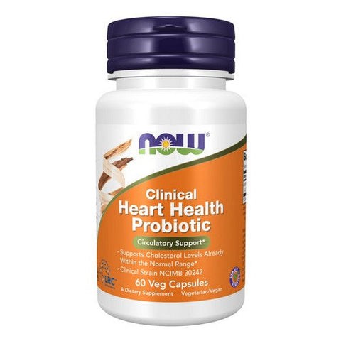 Now Foods, Clinical Heart Health Probiotic, 60 VegCaps Now Foods