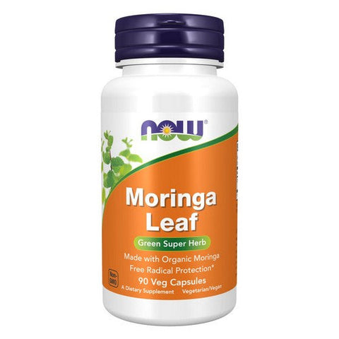 Now Foods, Organic Moringa Leaf, 90 VegCaps Now Foods