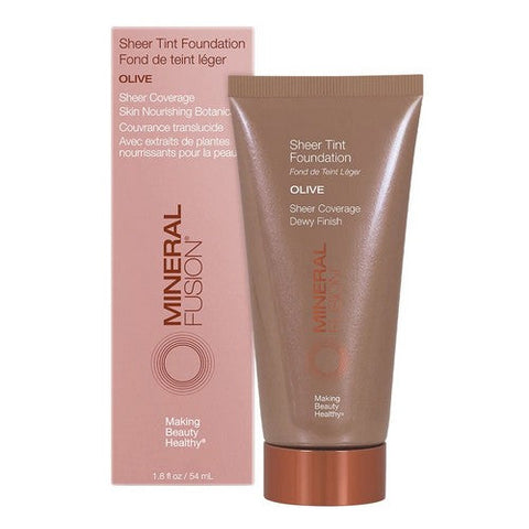 Mineral Fusion, Sheer Tint Foundation Olive, 1.8 Oz Mineral Fusion