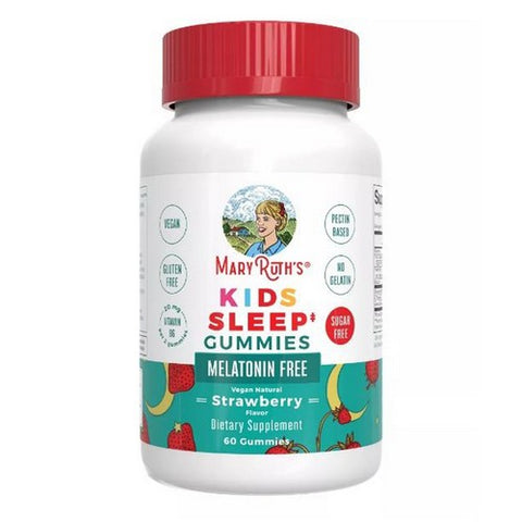 Kids Sleep Melatonin Strawberry 60 Gummies by MaryRuth's