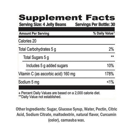 Human Beanz, Vitamin C Immune Health Citrus Blast, 120 Count Human Beanz
