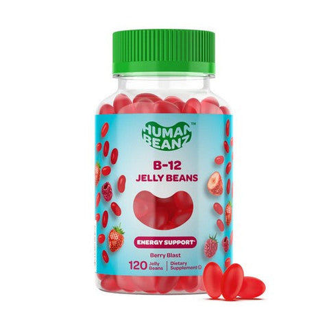 Human Beanz, Vitamin B-12 Berry Blast, 120 Count Human Beanz