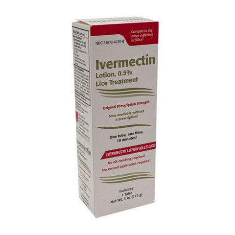 Taro, Ivermectin Lotion Lice Treatment 0.05%, 117 Grams Taro