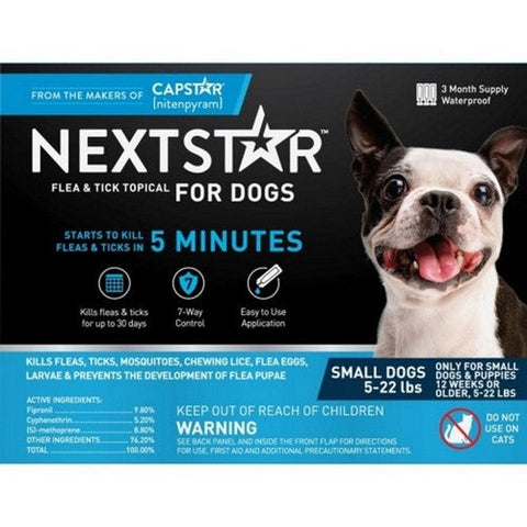 Delightibles, Flea & Tick Topical Treatment For Small Dogs 5-22 Lbs, 3 Count Delightibles