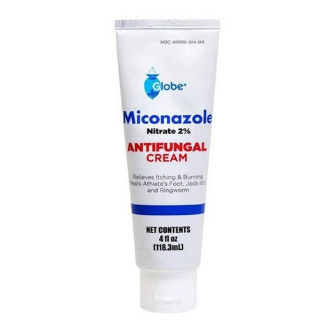 Globe, Miconazole Nitrate Cream 2%, 120 Grams Globe