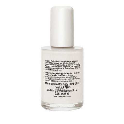 Piggy Paint, Non Toxic Nail Polish Shine Topcoat, 0.5 Oz Piggy Paint