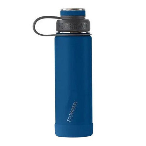 EcoVessel, Nightfall Navy Boulder Water Bottle, 20 Oz EcoVessel