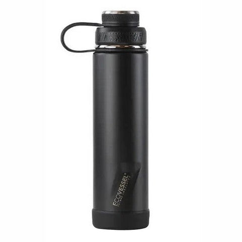 EcoVessel, Black Shadow Boulder Water Bottle, 24 Oz EcoVessel