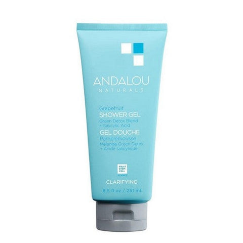 Andalou Naturals, Clarifying Salicylic Acid Grapefruit Shower Gel, 8 Oz Andalou Naturals