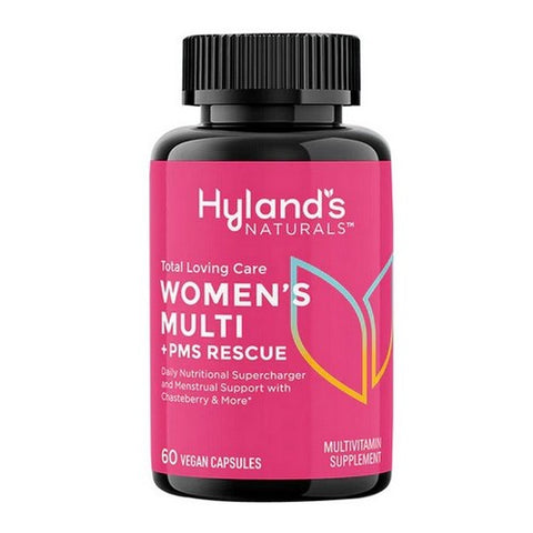 Hylands, Total Loving Care Women's Multi Plus PMS Rescue, 60 Vegan Capsules Hylands