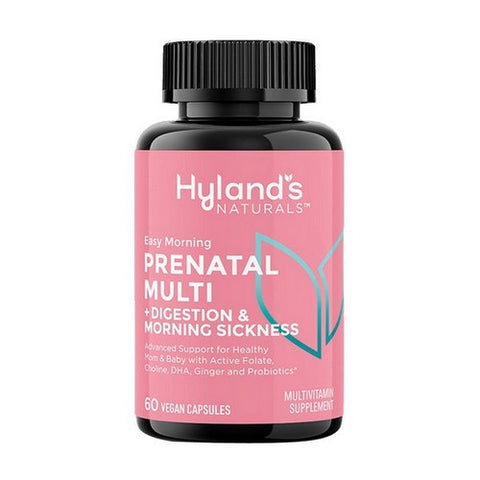 Hylands, Easy Morning Prenatal Multi Plus Digestion And Morning Sickness, 60 Vegan Capsules Hylands