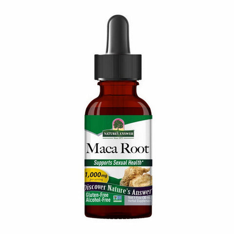 Nature's Answer, Maca Root Alcohol Free, 1000 Mg, 1 Oz Nature's Answer