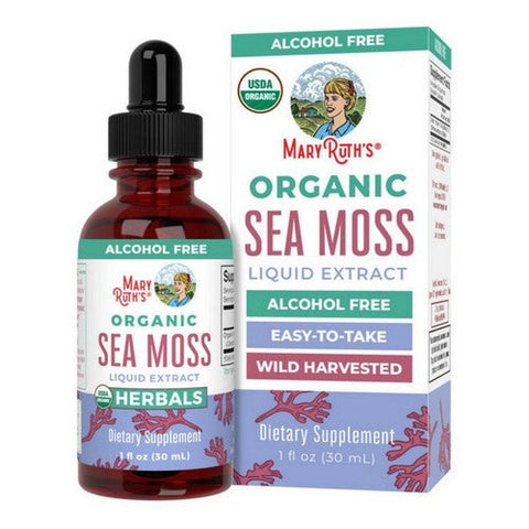MaryRuth's, Organic Sea Moss Liquid Drops, 1 Oz MaryRuth's