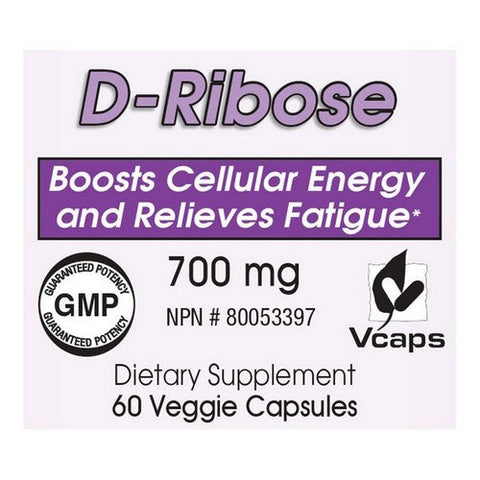 Vita plus, Vita Plus D Ribose, 700 Mg, 60 Veggie Capsules Vita plus