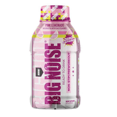 JST WRK Energy, Big Noise Pink Lemonade, 12 Count JST WRK Energy