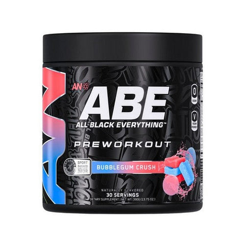 ABE, Ultimate Pre Workout Bublegum Crush, 390 Grams ABE