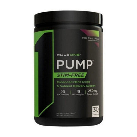 Rule 1, R1 Pump Black Cherry Limeade, 315 Grams Rule 1